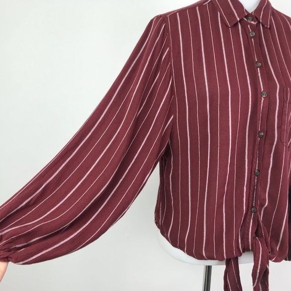 American Eagle Relaxed Button Down Shirt #189 - Picture 3 of 7